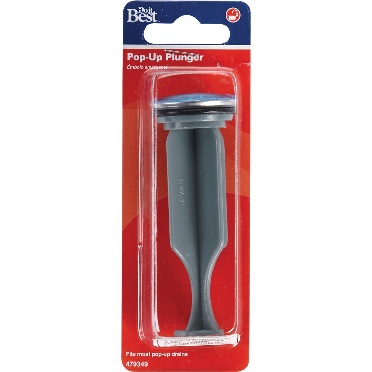 Do it Best Bathroom Sink Pop-Up Plunger Image 2