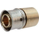 SharkBite 1/2 In. x 1/2 In. Female PEX Press Brass Sweat Adapter Image 1