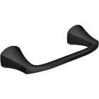 Moen Lindor Wall Mount Pivoting Toilet Paper Holder, Matte Black Image 1