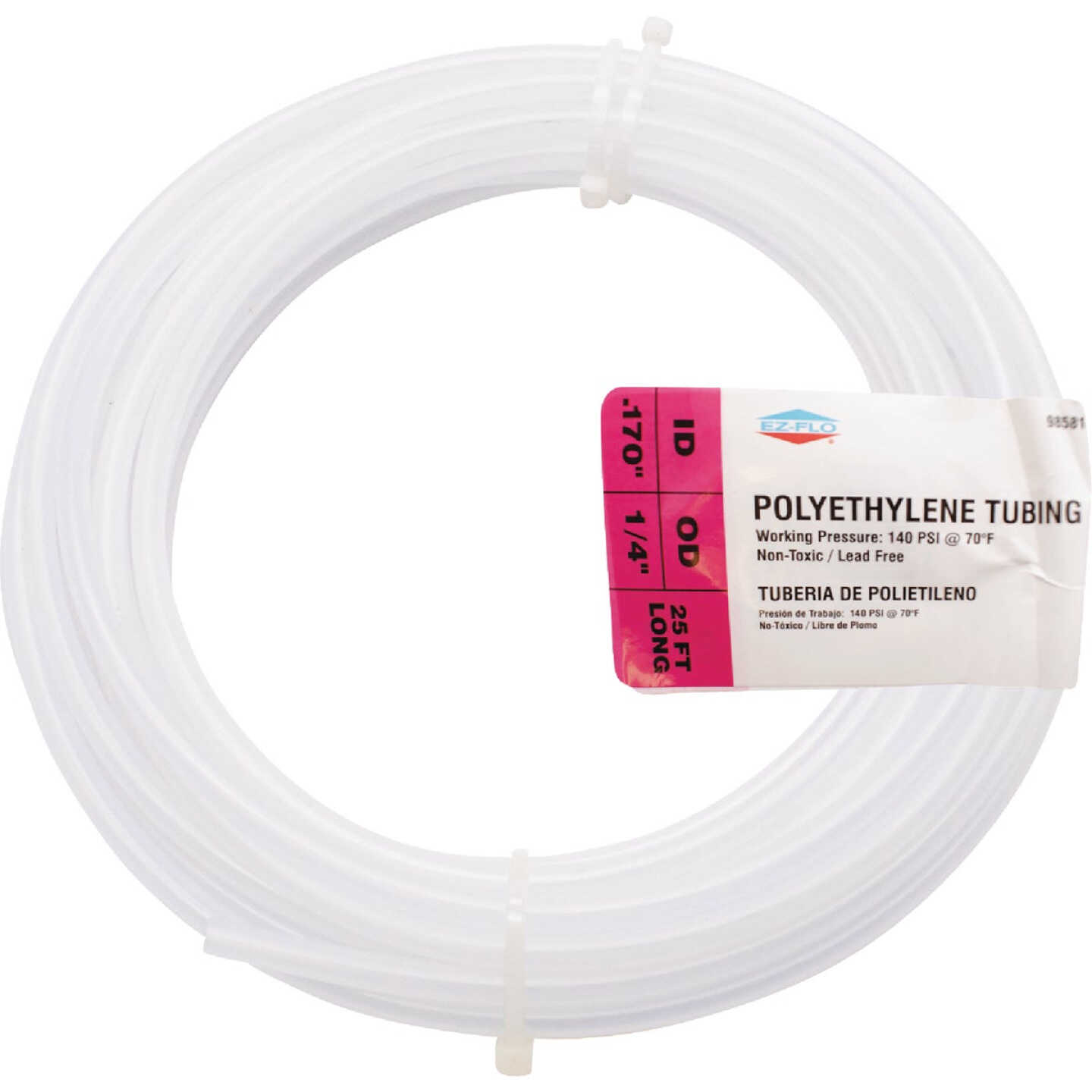 EZ-Flo 1/16 In. ID x 1/4 In. OD x 25 Ft. L. Polyethylene Tubing Image 6