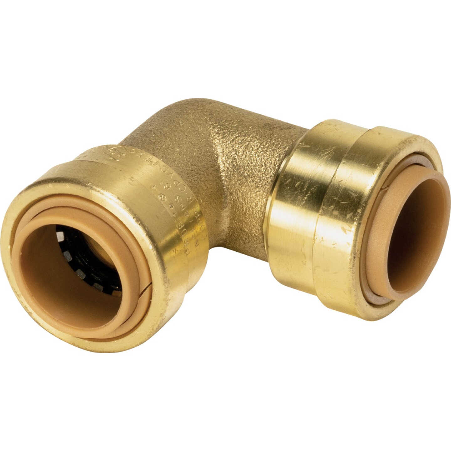 QuickFitting 1/2 In. x 1/2 In. Push-to-Connect Brass 90 Deg Elbow Image 4