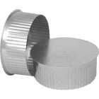 Imperial 30 Ga. 3 In. Galvanized Tee Cap/Plug Image 1
