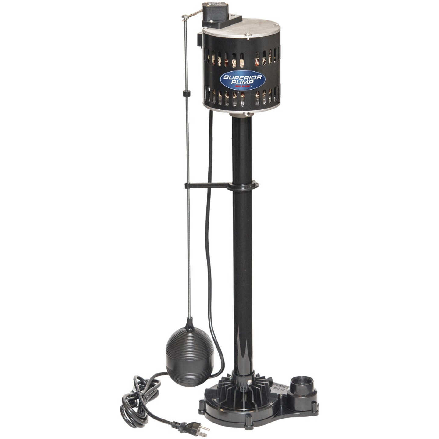 Superior Pump 1/3 HP Thermoplastic Pedestal Sump Pump Image 3