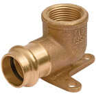 NIBCO 1/2 In. Press x 1/2 In. FPT 90 Deg. Drop Ear Press Copper Elbow (1/4 Bend) Image 1