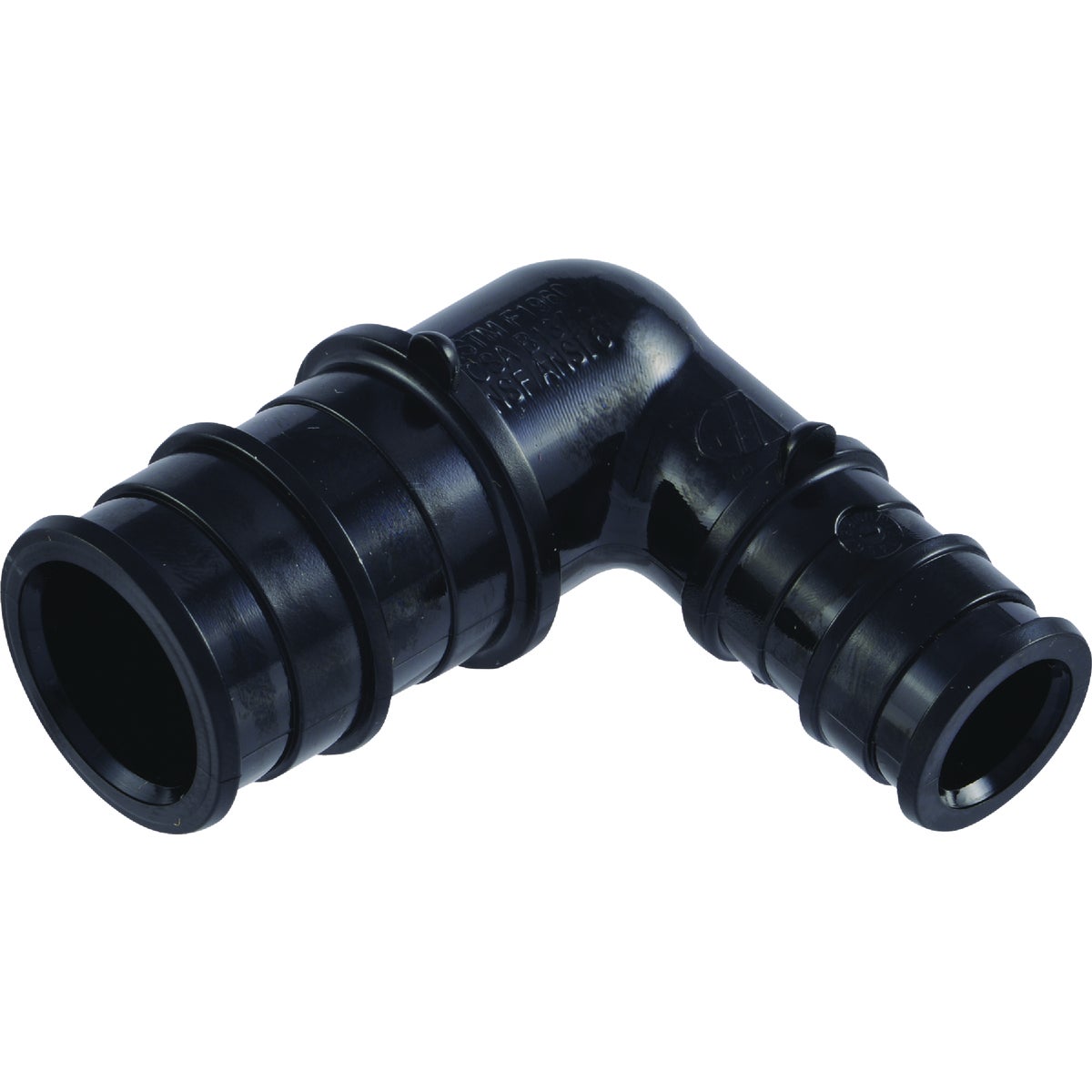 SharkBite 3/4 In. x 1/2 In. 90 Deg. Poly Reducing PEX-A Elbow (1/4 Bend) (5-Pack)