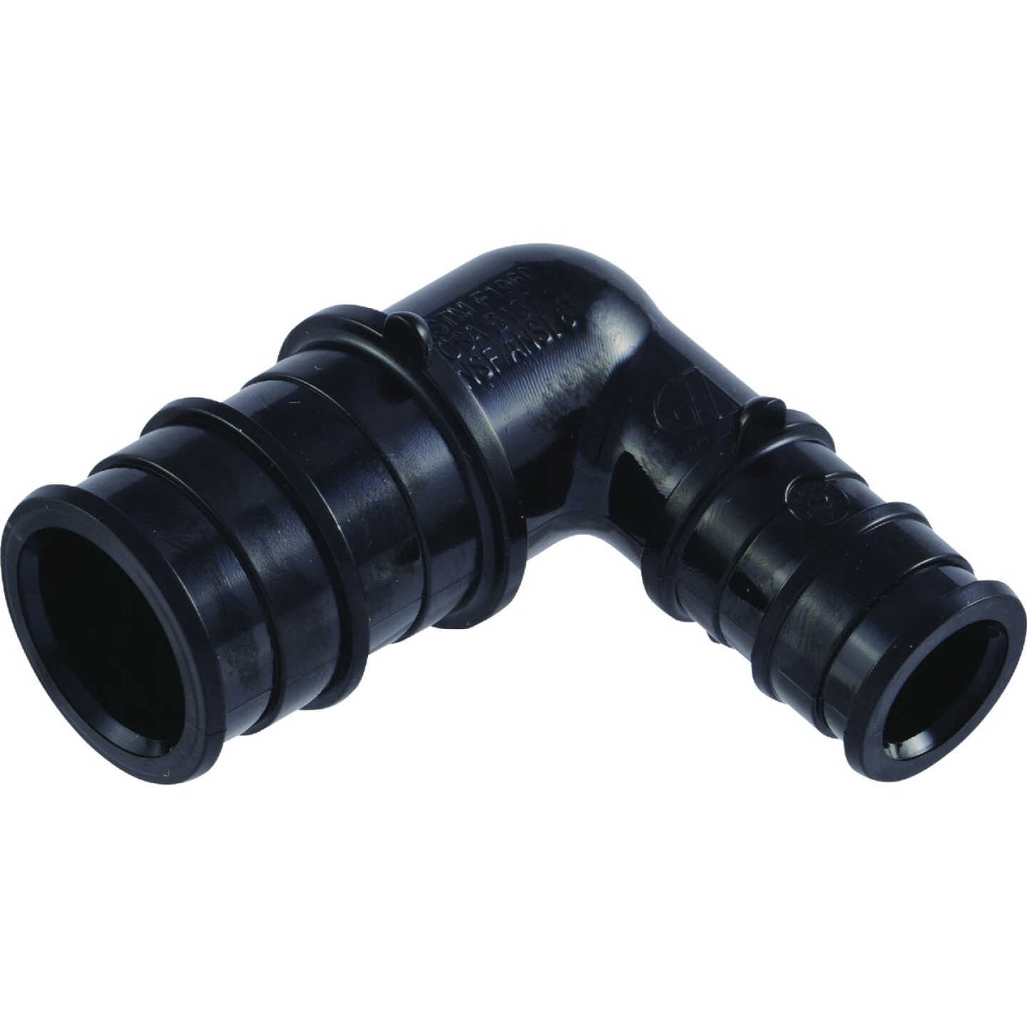 SharkBite 3/4 In. x 1/2 In. 90 Deg. Poly Reducing PEX-A Elbow (1/4 Bend) (5-Pack) Image 1