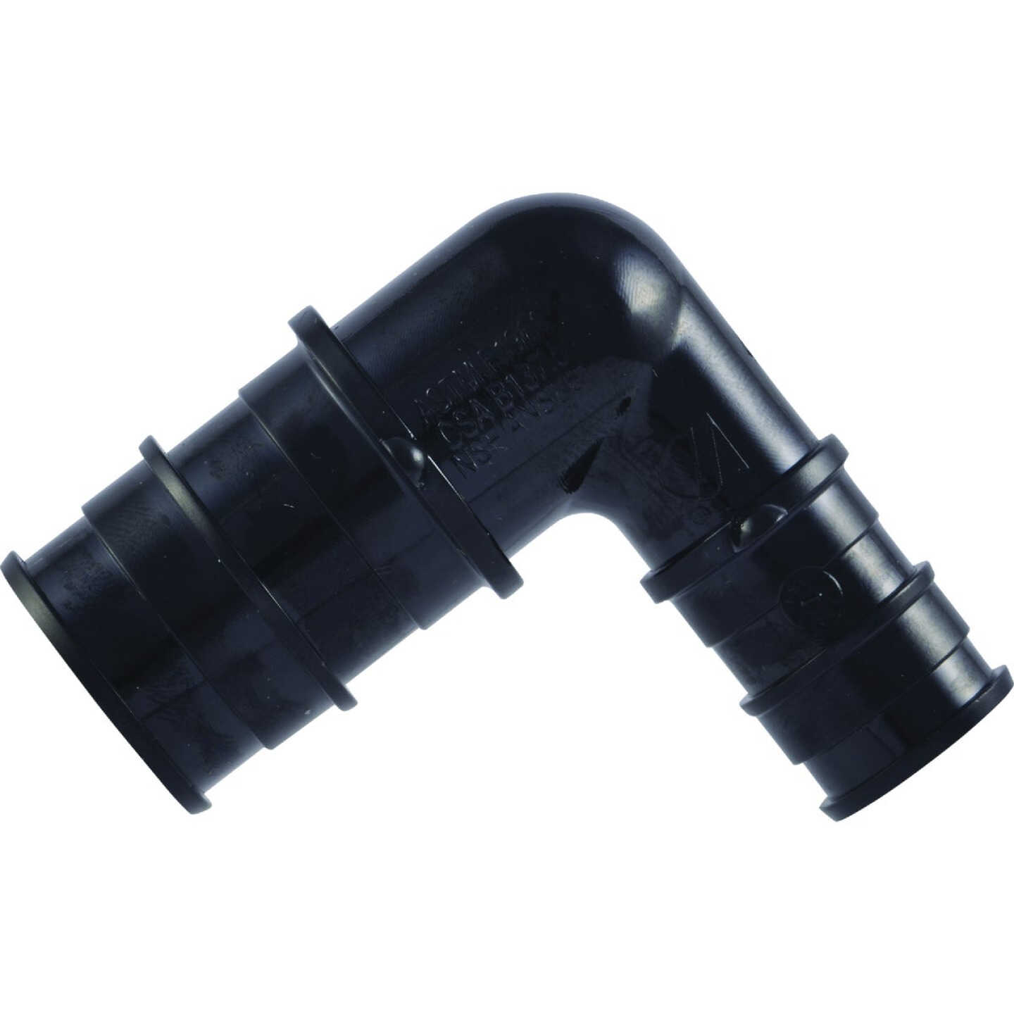 SharkBite 3/4 In. x 1/2 In. 90 Deg. Poly Reducing PEX-A Elbow (1/4 Bend) (5-Pack) Image 3