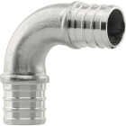 Plumbeeze 3/4 In. Stainless Steel PEX Elbow Image 1
