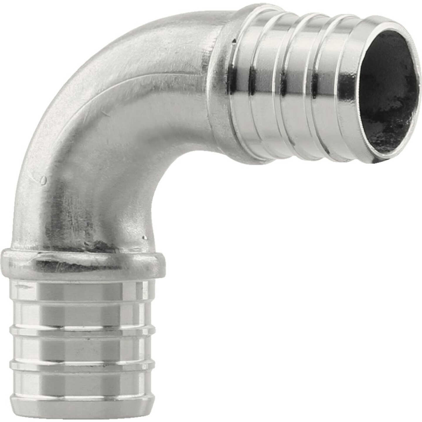 Plumbeeze 3/4 In. Stainless Steel PEX Elbow Image 1