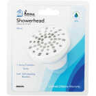 Home Impressions 1-Spray 1.8 GPM Fixed Shower Head, White Image 2