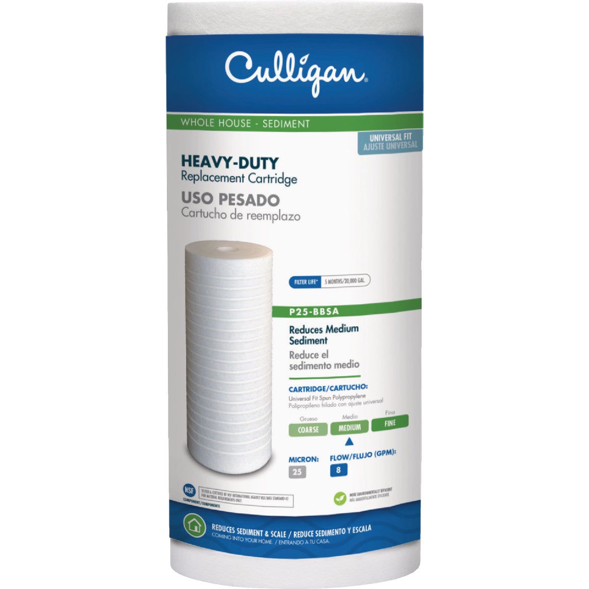 Culligan Heavy Duty Whole House Water Filter Cartridge