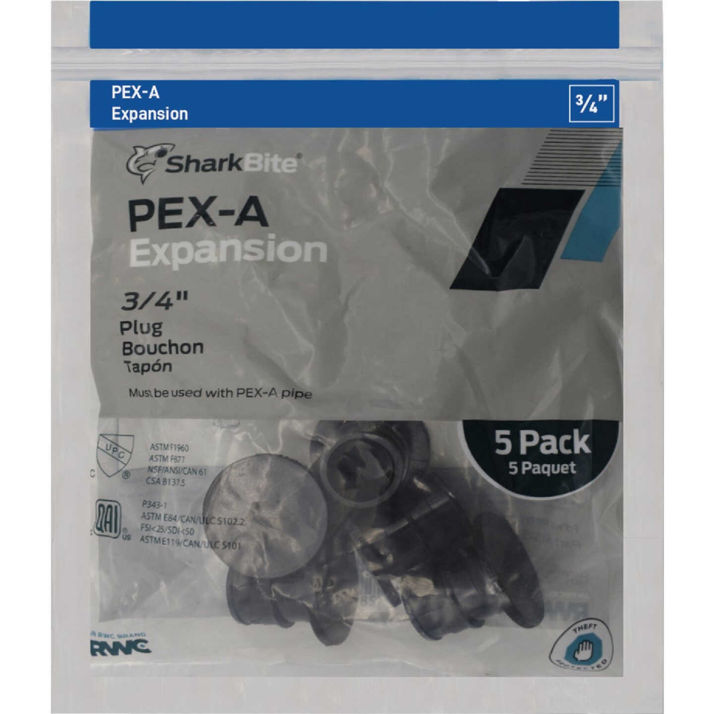 SharkBite 3/4 In. Poly PEX-A Plug (5-Pack) Image 2
