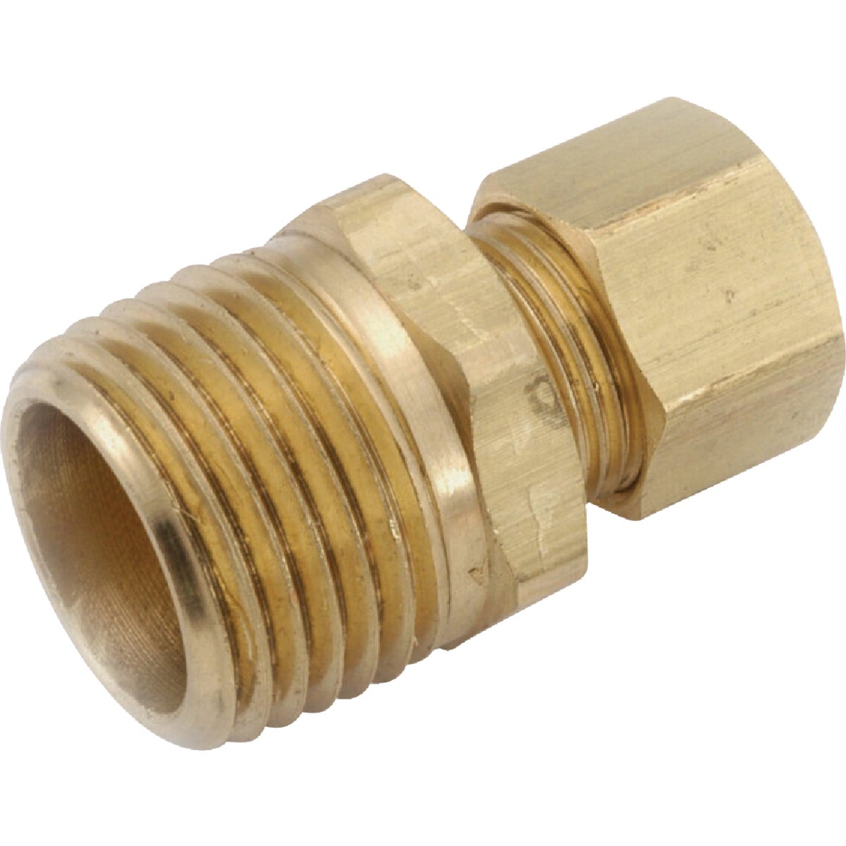 Anderson Metals 1/2 In. x 3/4 In. Brass Male Union Compression Adapter