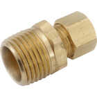 Anderson Metals 1/2 In. x 3/4 In. Brass Male Union Compression Adapter Image 1