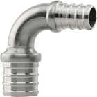 Plumbeeze 3/4 In. x 1/2 In. Stainless Steel Elbow Image 1