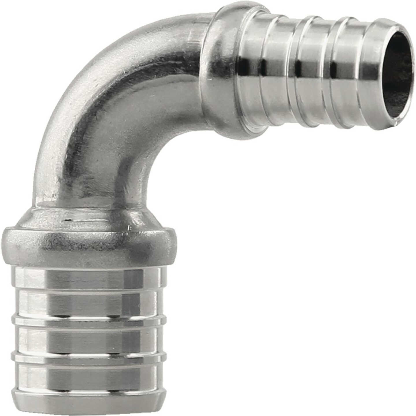 Plumbeeze 3/4 In. x 1/2 In. Stainless Steel Elbow Image 1