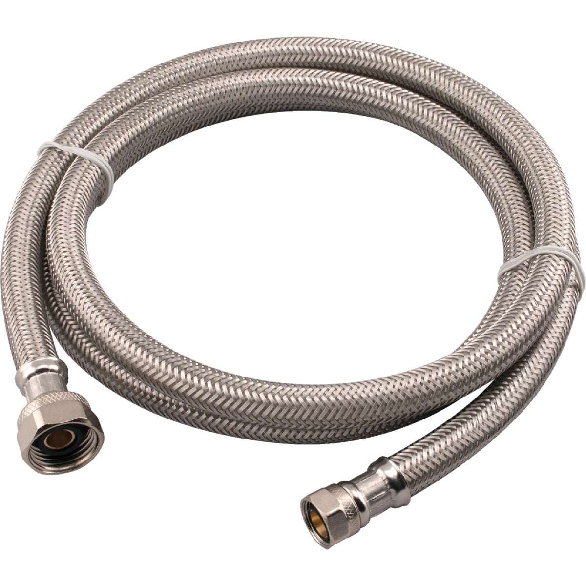 Do it Best 3/8 In. C X 1/2 In. F X 60 In. L. Braided Stainless Steel Faucet Supply Line