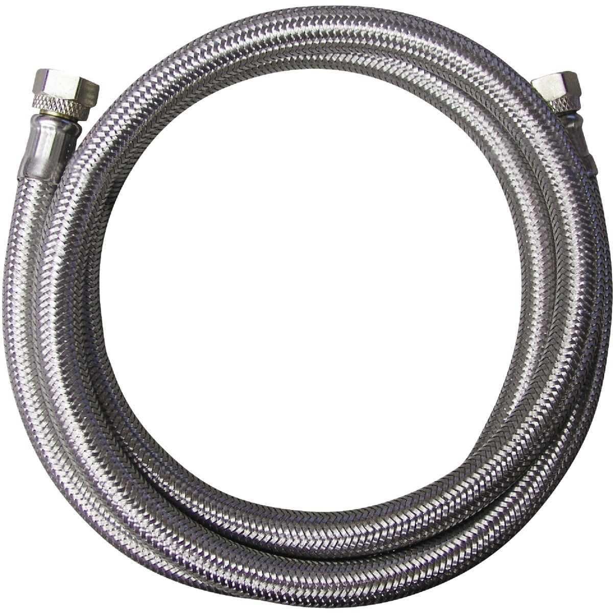 Do it Best 3/8 In. C x 3/8 In. C x 30 In. L. Braided Stainless Steel Faucet Supply Line