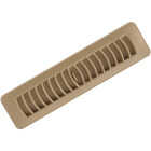 Imperial 2-1/4 In. x 12 In. Taupe Plastic Louvered Floor Register Image 1