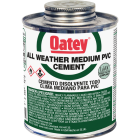 Oatey All Weather 32 Oz. Medium Bodied Clear PVC Cement Image 1