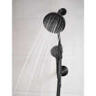 Moen 6-Function Matte Black 6-1/2 In. Dia. Spray Head Hand Shower Image 4