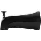 Danco Universal Matte Black Tub Spout with Diverter Image 1