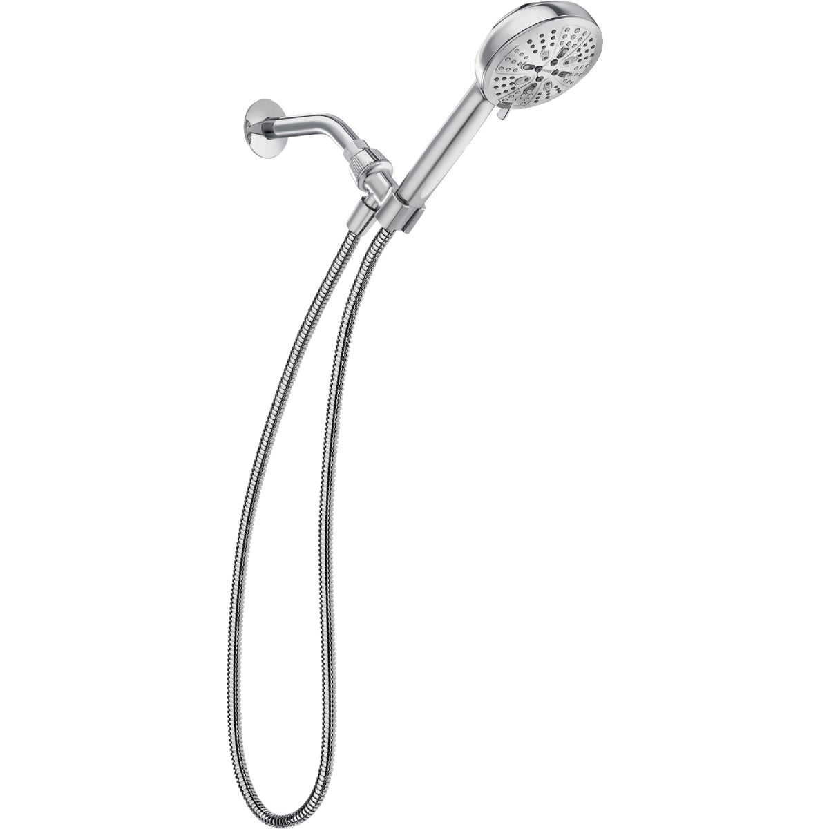 Moen Hydro Energetix 7-Spray Pattern 4.75 In. Wall Mount Handheld Shower Head, Chrome