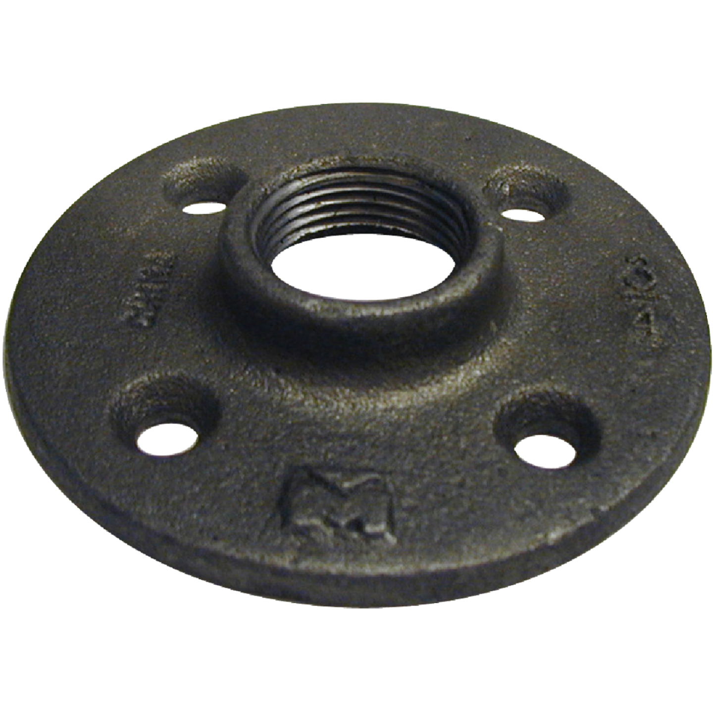Southland 1/2 In. x 3 In. Black Iron Floor Flange Image 1