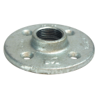 Southland 1/2 In. Malleable Iron Galvanized Floor Flange Image 1