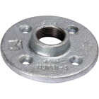 Southland 3/4 In. Malleable Iron Galvanized Floor Flange Image 1