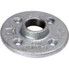 Southland 1-1/4 In. Malleable Iron Galvanized Floor Flange Image 1