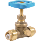 Sharkbite 1/2 In. x 1/2 In. Brass Push-to-Connect Gate Valve Image 1