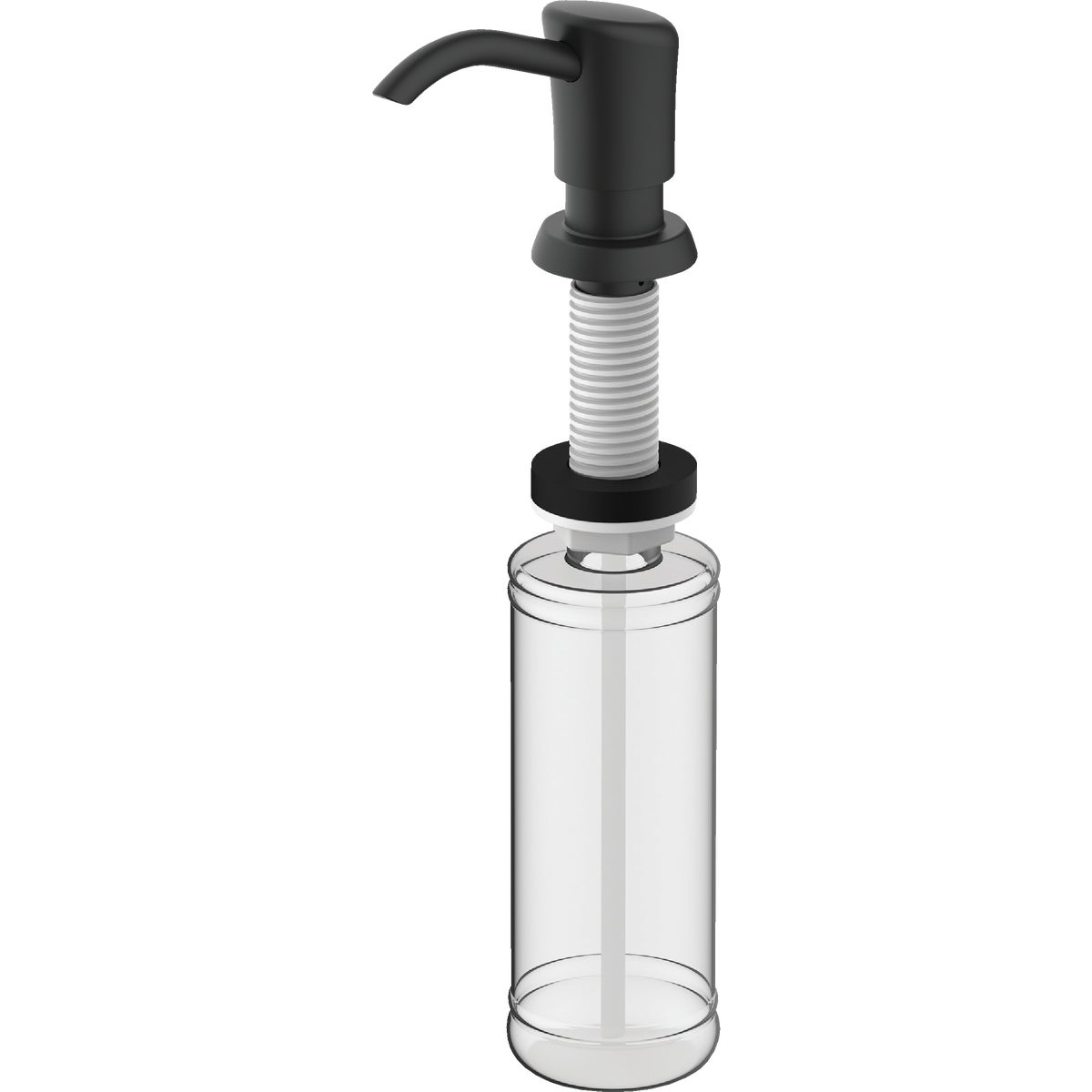 Home Impressions Soap Dispenser in Matte Black Image 3