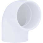 Charlotte Pipe 2-1/2 In. Slip x Slip Schedule 40 90 Deg. PVC Elbow (1/4 Bend) Image 1