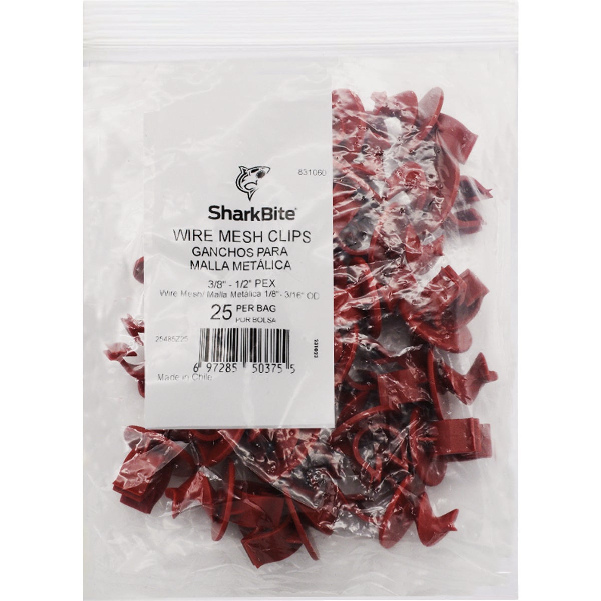 SharkBite 1/2 In. Radiant Tubing Foam Twist Install Clips (25-Pack) Image 2