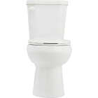 Common Goods Harbor White Round 1.28 GPF Toilet Image 1
