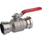 QuickFitting 1 In. Push-to-Connect Stainless Steel Full Port Ball Valve Image 7
