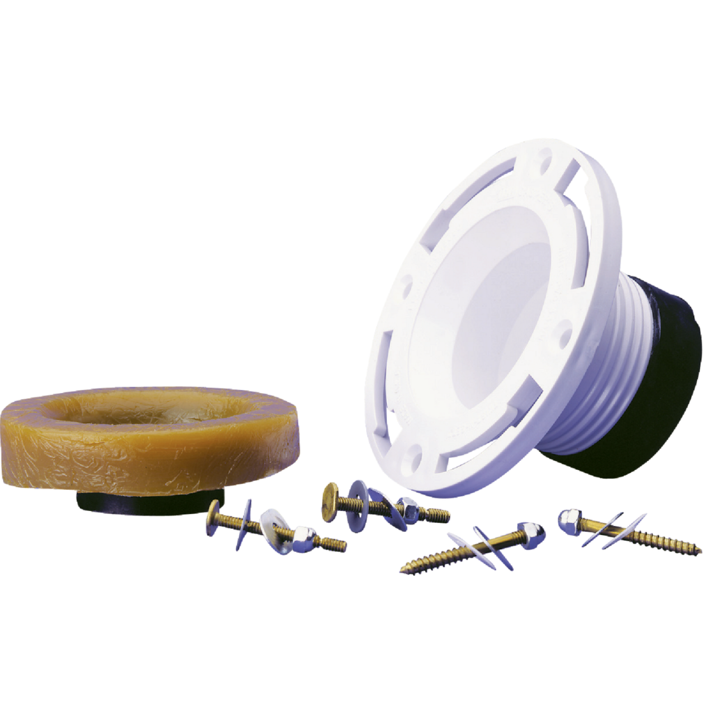 Oatey 4 In. Cast Iron or Schedule 40 DWV PVC Closet Flange Repair Kit Image 1