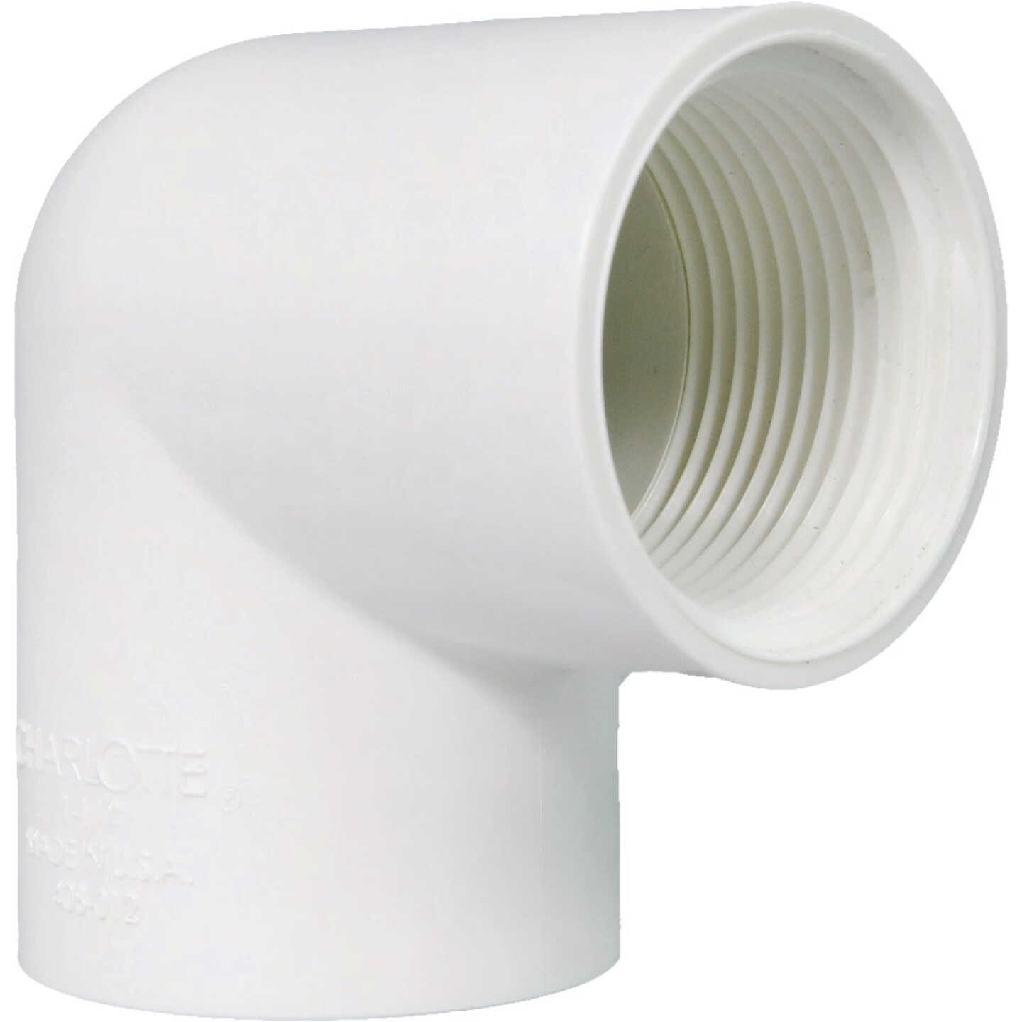 Charlotte Pipe 1-1/4 In 90 Deg Female Thread x Female Thread Elbow Image 1