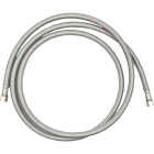 Homewerks 1/4 In. OD COMP x 1/4 In. OD COMP x 72 In. Long Braided Stainless Steel Ice Maker Supply Line Image 1