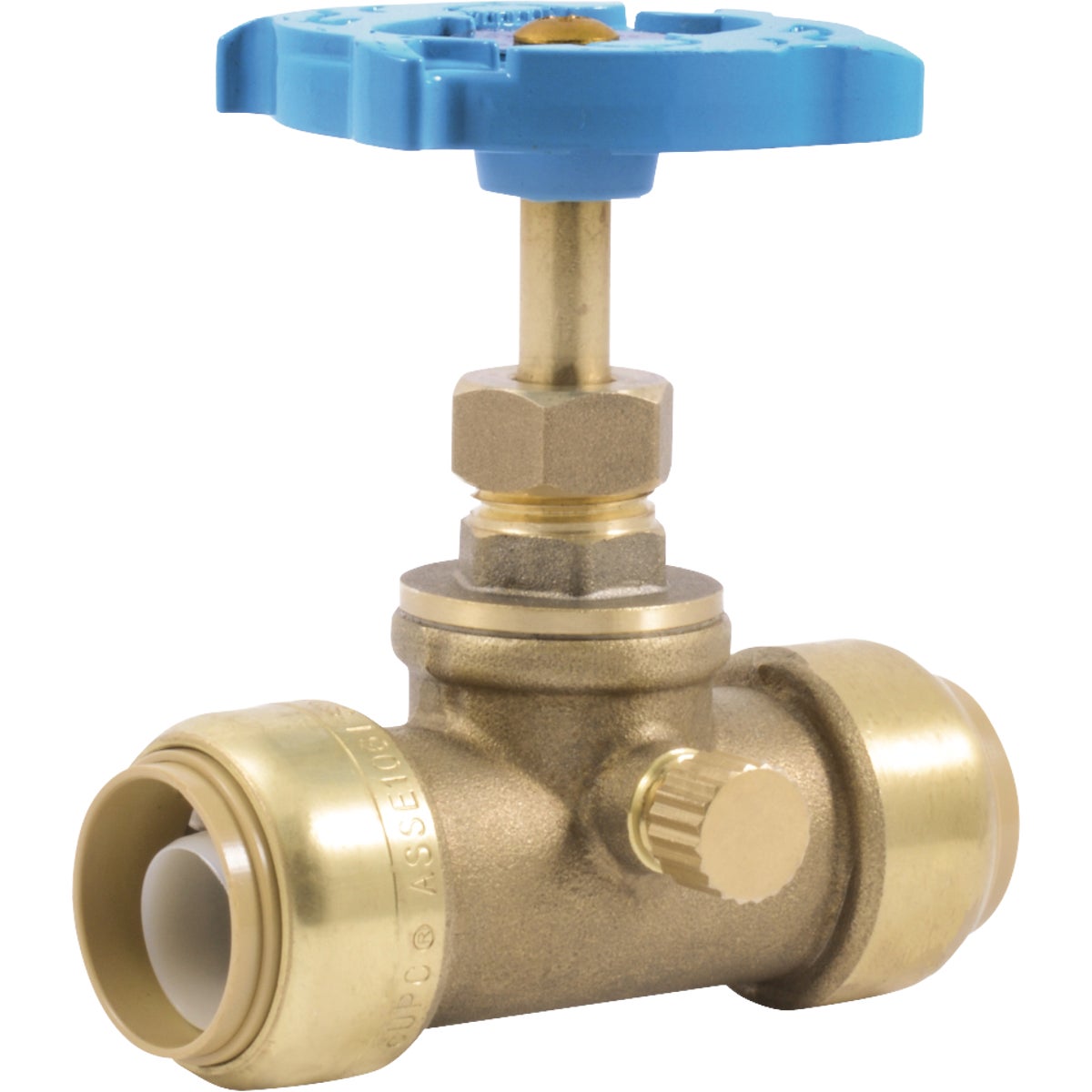 Sharkbite 3/4 In. x 3/4 In. Brass Push-to-Connect Gate Valve