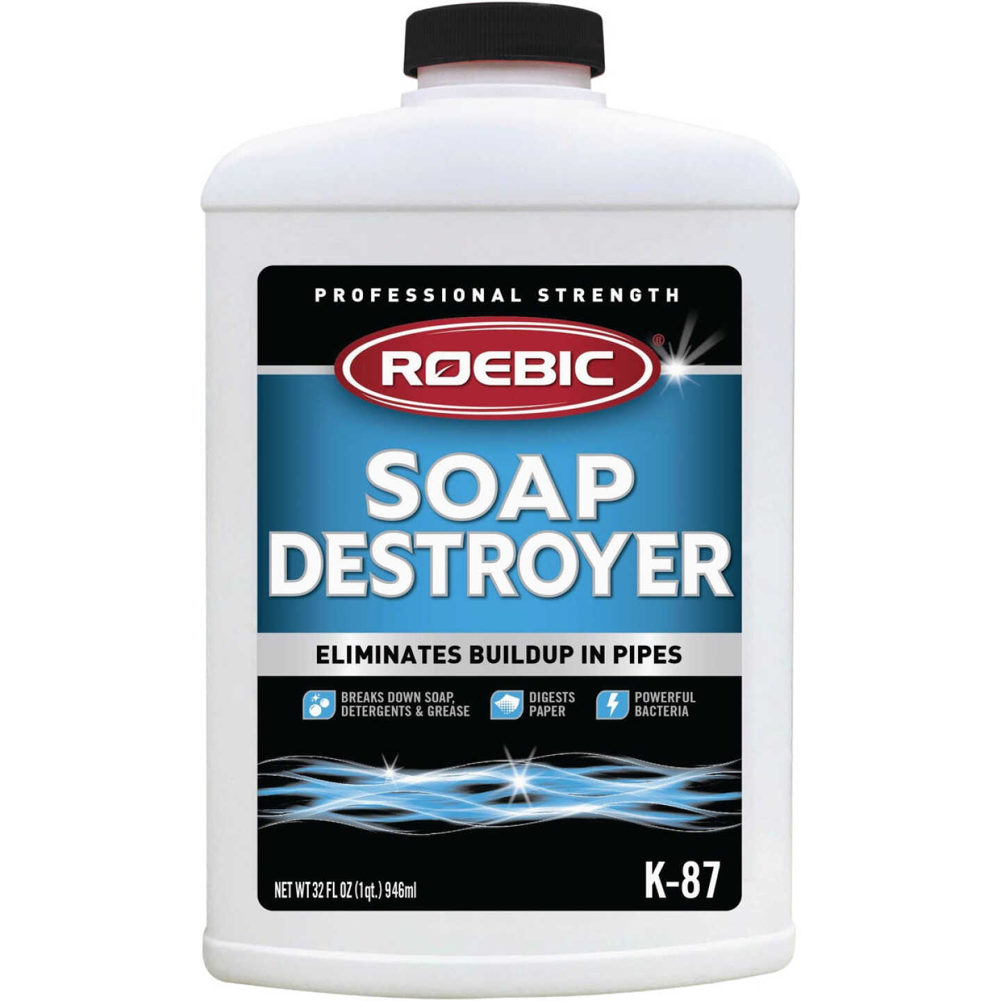 Roebic 32 Oz. Soap Destroyer Drain Opener & Cleaner Image 1