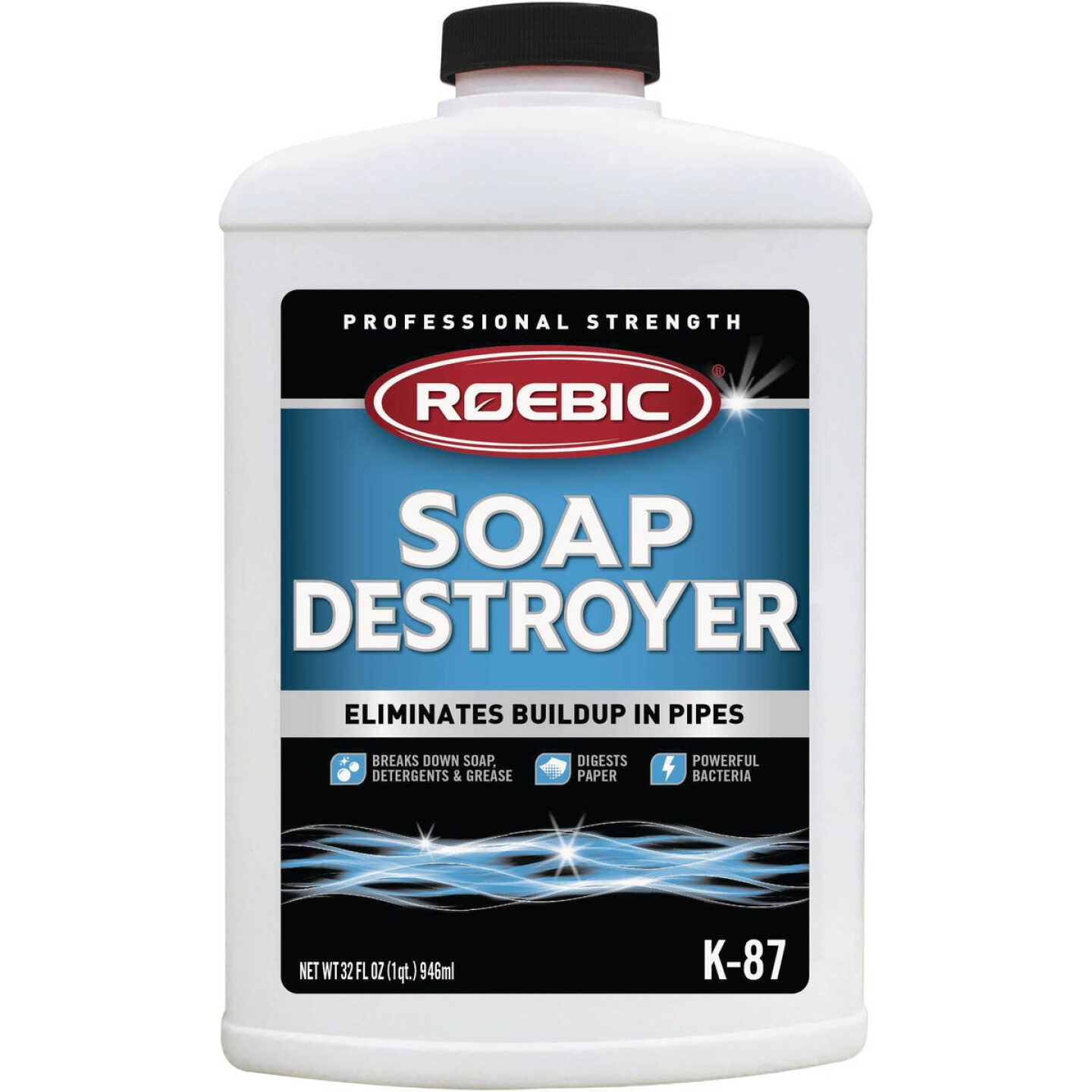 Roebic 32 Oz. Soap Destroyer Drain Opener & Cleaner Image 1