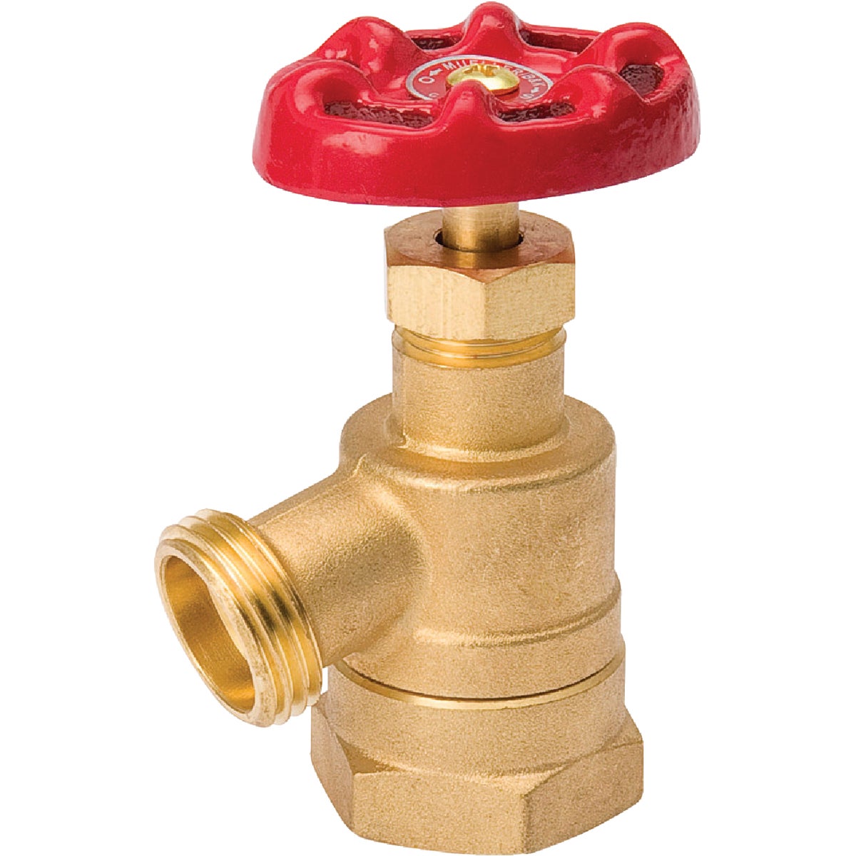 Proline 1/2 In. FIP x 3/4 In. MHT Brass Bent Nose Garden Valve