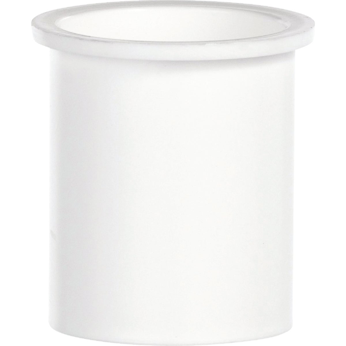 Keeney 1-1/2 In. x 1 In. White Plastic Hi-Way Insert Flanged Sink Tailpiece Image 2