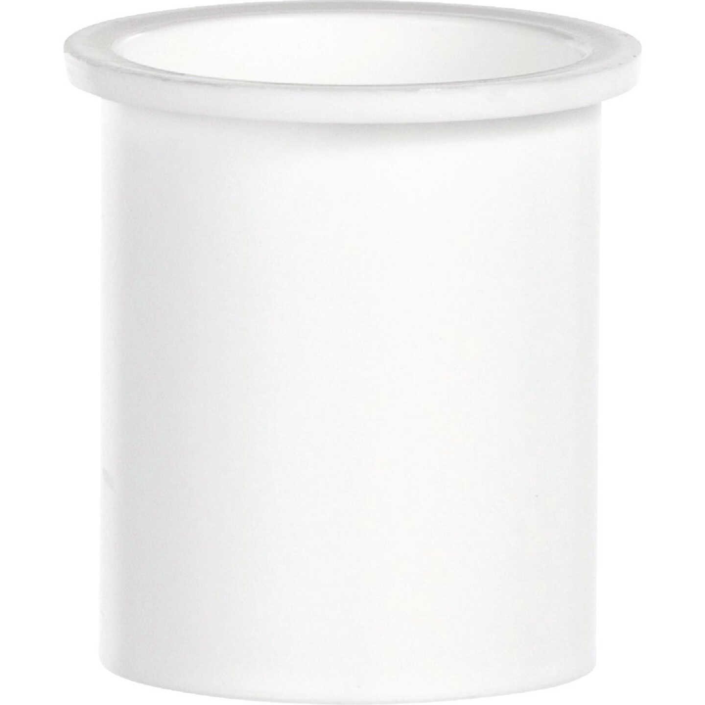 Keeney 1-1/2 In. x 1 In. White Plastic Hi-Way Insert Flanged Sink Tailpiece Image 2