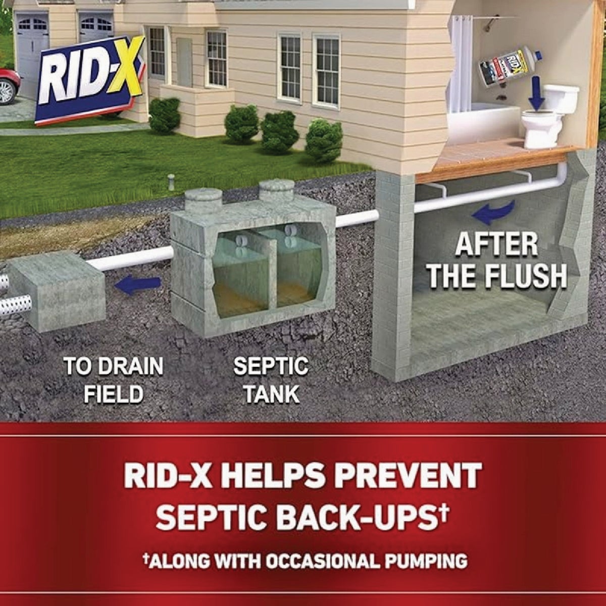 Rid-X Platinum 48 Oz. Septic System Treatment Image 3