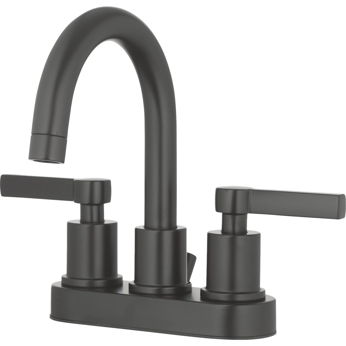 Homepointe Matte Black 2-Handle Lavatory Faucet Image 1