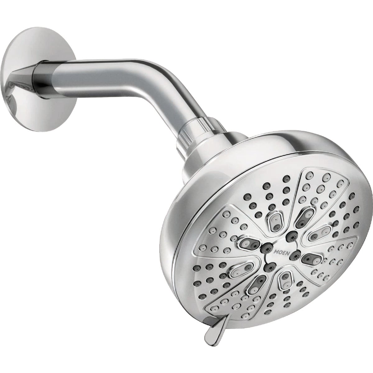 Moen Hydro Energetix 8-Spray Pattern 4.75 In. Wall Mount Fixed Shower Head, Chrome