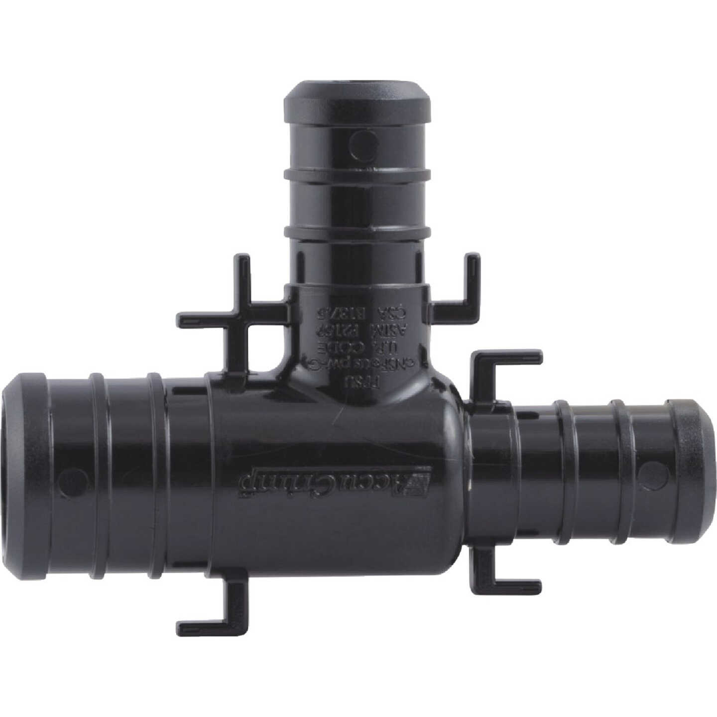 SharkBite PEX-B 3/4 In. x 1/2 In. x 1/2 In. Poly Alloy Barb Tee (5-Pack) Image 3